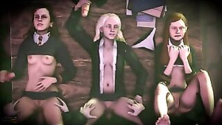 Group Sex At Hogwarts From The World Of Harry Potter&colon; Ginny Weasley&comma; Luna Lovegood&comma; Hermione Granger – Porn-chat&period;space