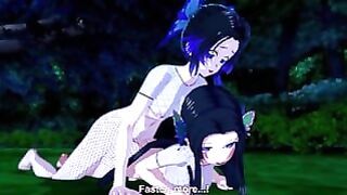 Demon Slayer: Futa Kanae X Futa Shinobu