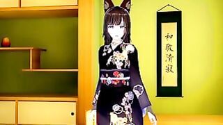 3d Animated – Amagi – (azur Lane / Koikatsu)