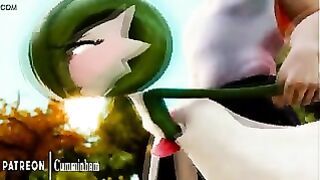 Pokemon Gardevoir Gets an Intensive Training in a Doggystyle