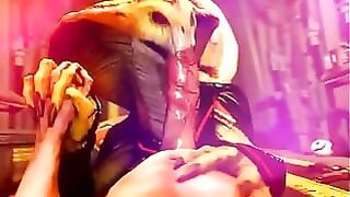 3d Anime Snake Oral Sex