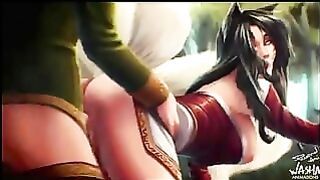 Ahri Doggystyle Creampie