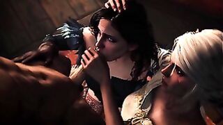 Witcher 3 Ciri Yennefer Oral Geralt Full Game on Hotmod.pro