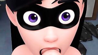 Violet Parr 3D Blowjob Animation With Sounds