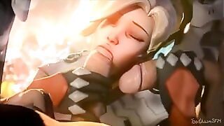 Compilation of Overwatch Sluts Being Hardcore Fucked