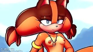 Sticks the Badger Masturbation – Sonic the Hedgehog Porn