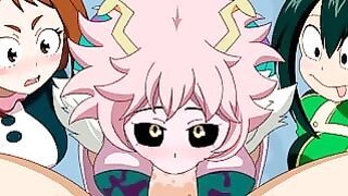 My Hero Academia – Mino Ashida Blowjob