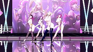 mmd Girlsday – Something Nude Vers. Ahri Akali Evelynn Kaisa 3d Uncensored Nude Dance