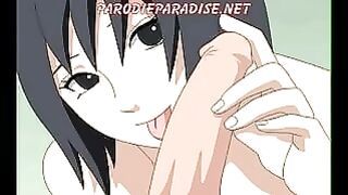 Shizune Siendo Cojida Por Naruto