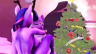 Twilight Sparkle & Twilight Velvet Mlp Christmas-blackjr