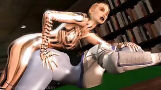 Futa Jack Fucks the Enitre Normandy Team Mass Effect Sfm