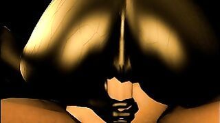 Monster Girl from Mud Takes on Big Dick in Her Forest