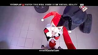 VR Fucking With Horny Cosplay Girl Harley Quinn