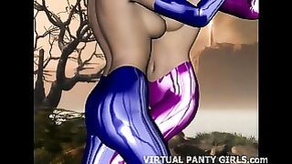 Do You Enjoy My Virtual Huge Tits and Pigtails