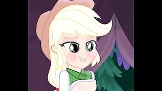 1926371 – Applejack Equestria Girls Friendship is Magic My Tiny Pony Spectre-z Animatedjpeg