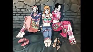 Who’s got the hottest feet in One Piece anime? Nico Robin, Boa Hancock or Vivi Nefertari?