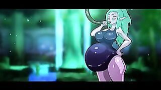 Tyrande Belly Inflation Animation 2d