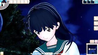 Inuyasha Schoolgirl Kagome Koikatsu 3D Sex Animation