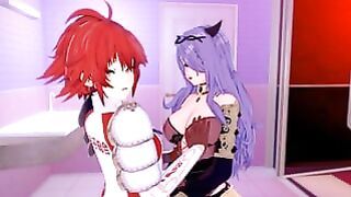 Fire Emblem Fates Anime 3d (lesbian) – Camilla X Hinoka
