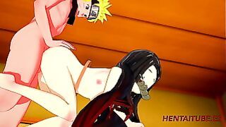 Demon Slayer Naruto – Naruto Massive Dick Having Sex With Nezuko and Cum in Her Sexy Pussy 22