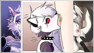 Helluva Boss Slutty Loona Slideshow and Animation Compilation