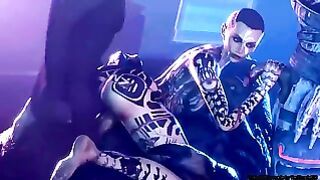 Sluts from Mass Effect love to be fucked by monster cocks in this wild compilation