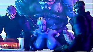 Horny Video Games Girls Take on Monster Cocks Hot Compilation