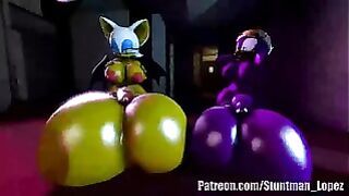 Rouge Vs Wave Bcm Huge Dick Macht Full Macth