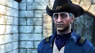 Minutemen Impregnate the Girl. Pregnant All in Cum | Porno Game 3d