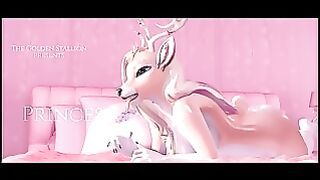 Deer Furry Princess Gets Fucked By Wolf Cock 3D Animation