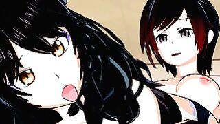 Wild Futa Ruby tries new sex positions with Blake