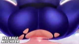 3D Gay Porn Threesome Cock Ride With a Blowjob