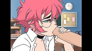 Maxine Sucks & Titfucks a Huge White Penis