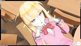 3d Hentai Gabriel Fucks After High School