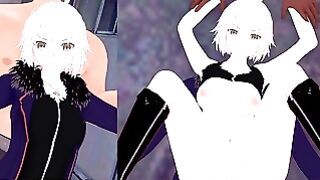 Virtual Reality 360 Jeanne Alter Fgo Wild Sex in the Backstreet