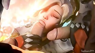 Overwatch Mercy Double Dicked Sfm