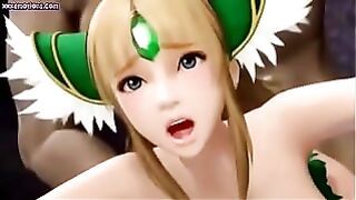 Busty Blonde is Taken By Goblins and Giants