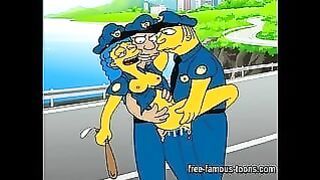 Simpsons Coitus Parody Homer Drawn