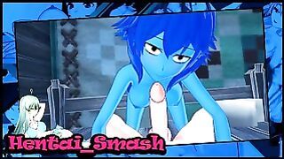 Steven Universe Hentai – Lapis Lazuli Gets Fucked from Your Pov, Sperm on Her Stomach.