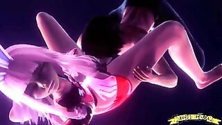 Melona & Gray 3d Hentai Crossover Series