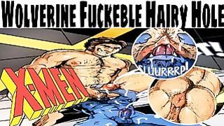 Hot Wolverine loves to be fucked and rimmed