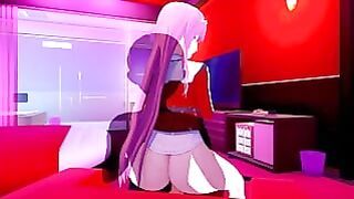 Sweetheart in the Franxx Zero Two (3d Hentai)