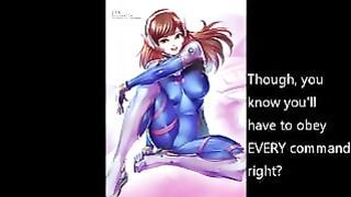 Dva overwatch] Joi (femdom, Cbt, Cei and Anal Play)