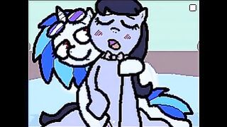My Little Pony and several hardcore sex actions