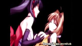 Lesbian girl eats her girlfriend’s incredibly wet pussy