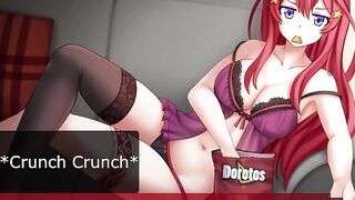 Extreme session with Rias Hentai JOI (Extreme Femdom/Humiliation/Degradation Feet Pissplay Omorachi)