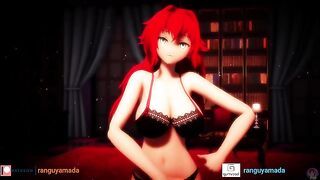 MMD R18 Rias Gremory Follow the Leader