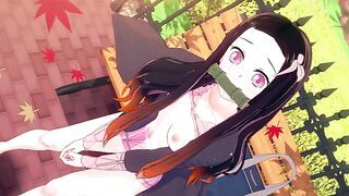 NEZUKO WANTS TO BE FUCKED DEMON SLAYER HENTAI - 3D + POV