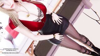 [MMD] AOA - Miniskirt Hot Kpop Dance Ahri Seraphine Kaisa Evelyn League Of Legends KDA Hentai