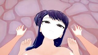 (POV) FUCKING KOMI SAN PUSSY SO HARD SHE SCREAMS MISSIONARY HENTAI KOMI SAN CANT COMMUNICATE